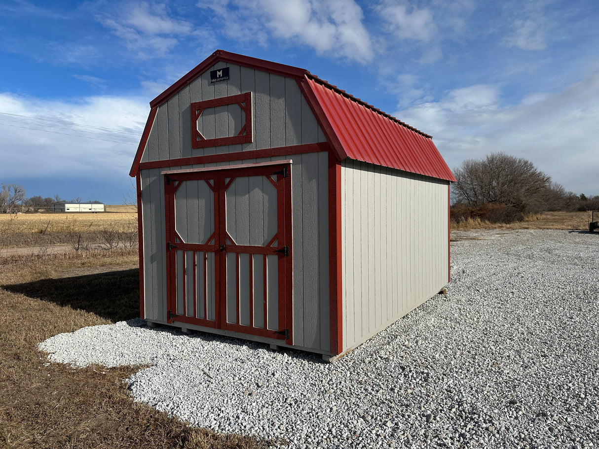 SOLD 10x16 Lofted Barn - Hampton Ne. NEsheds