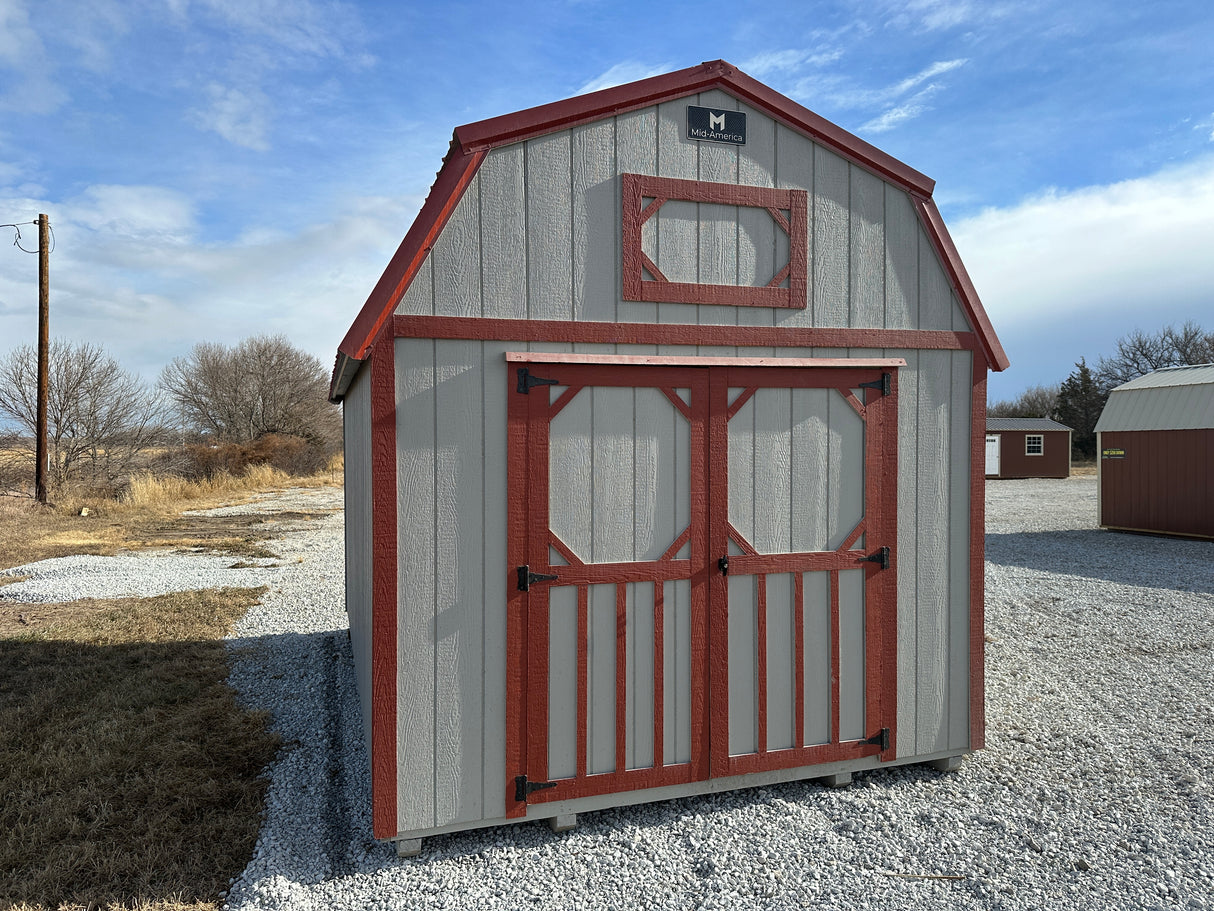 SOLD 10x16 Lofted Barn - Hampton Ne. NEsheds