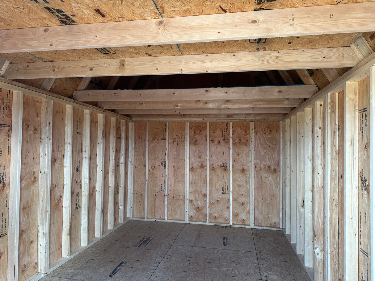 SOLD 10x16 Lofted Barn - Hampton Ne. NEsheds