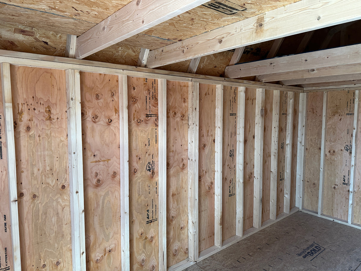 SOLD 10x16 Lofted Barn - Hampton Ne. NEsheds