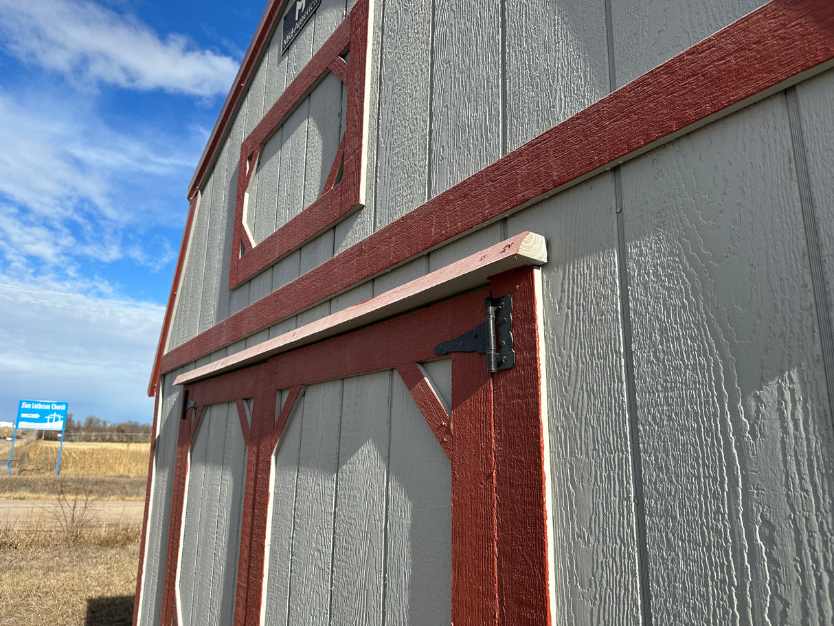 SOLD 10x16 Lofted Barn - Hampton Ne. NEsheds