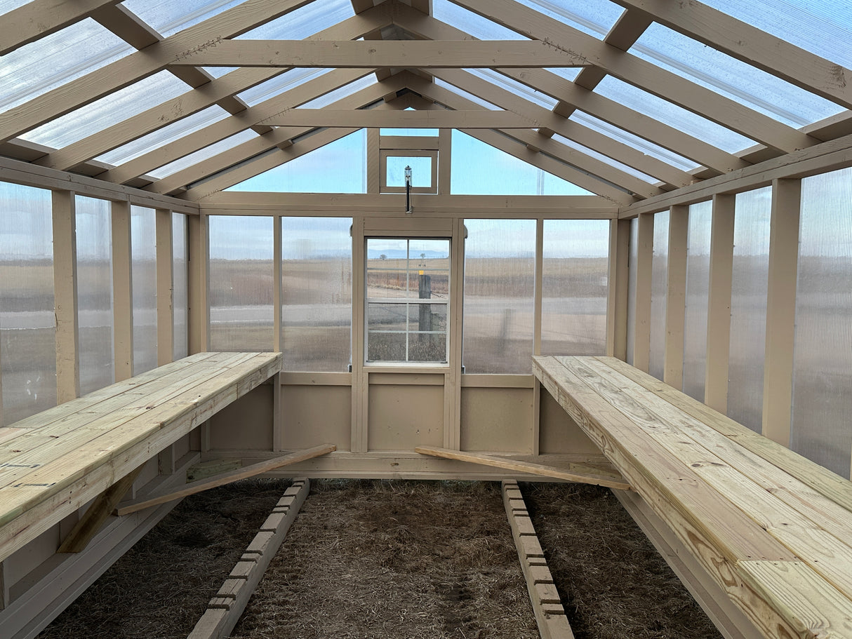 SOLD 10x20 Green House - Hampton NE. NEsheds