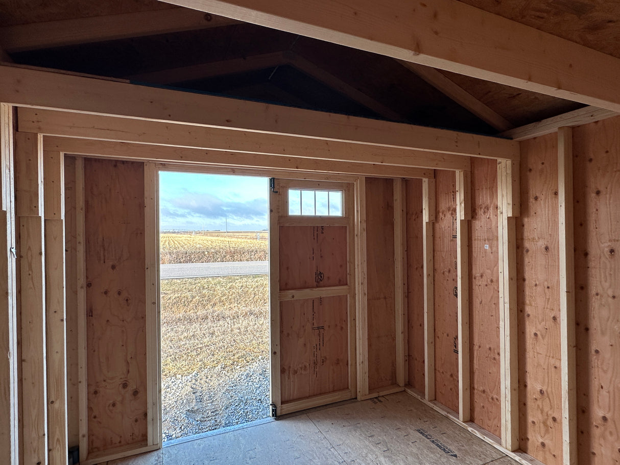 SOLD 10x12 Lofted Utility - Hampton Nebraska. | NE Sheds