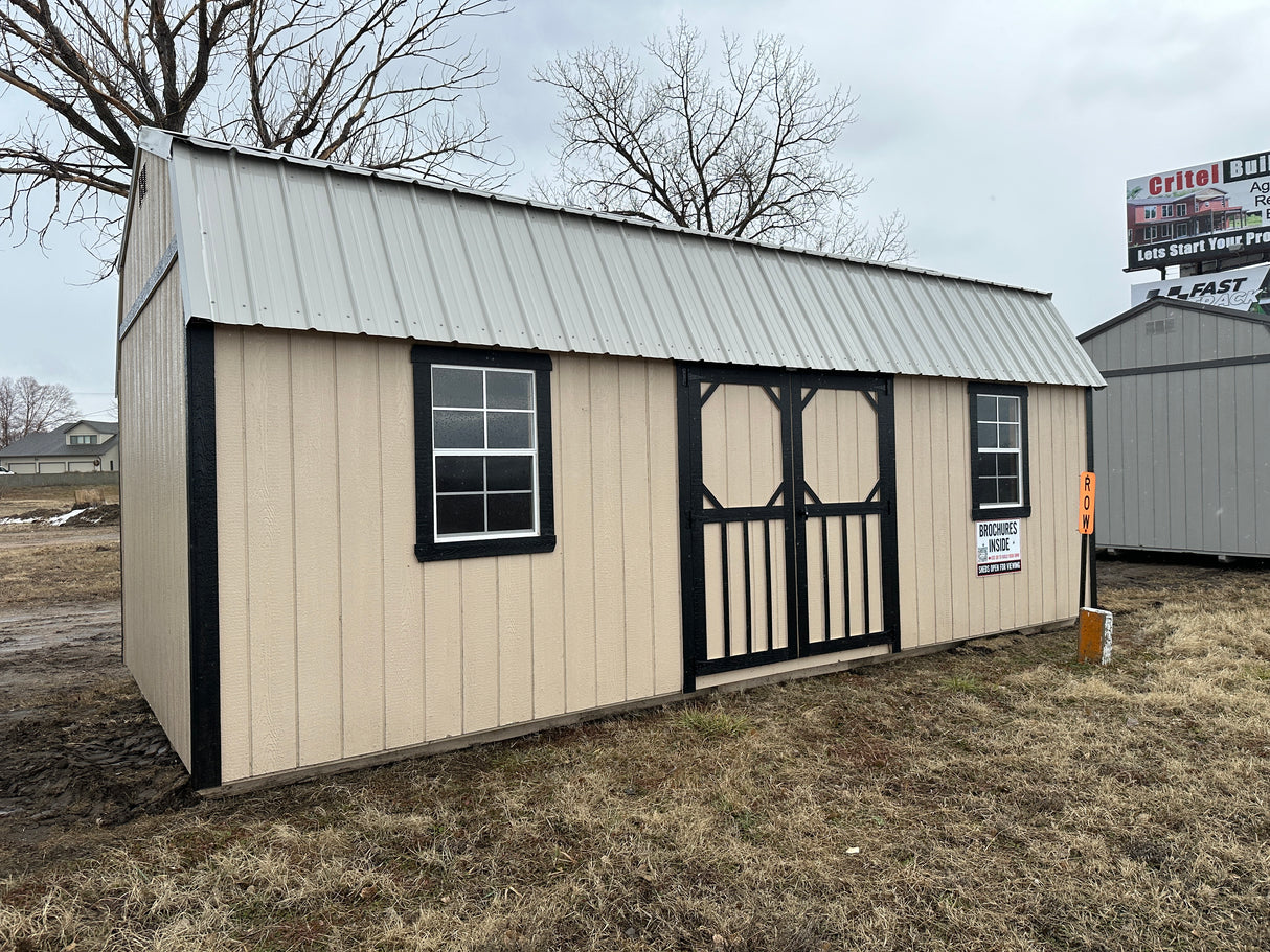 SOLD 12x24 Lofted Garden Shed - Columbus Nebraska. | NE Sheds