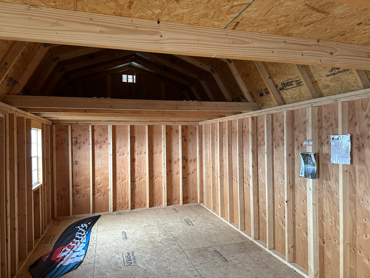 SOLD 12x24 Lofted Garden Shed - Columbus Nebraska. | NE Sheds