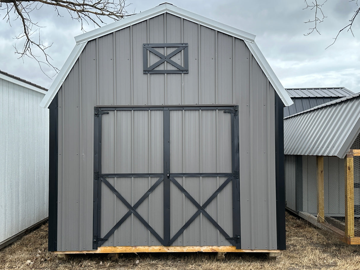 SOLD 10x20 Lofted Barn w/Metal Siding - Columbus Nebraska. | NE Sheds