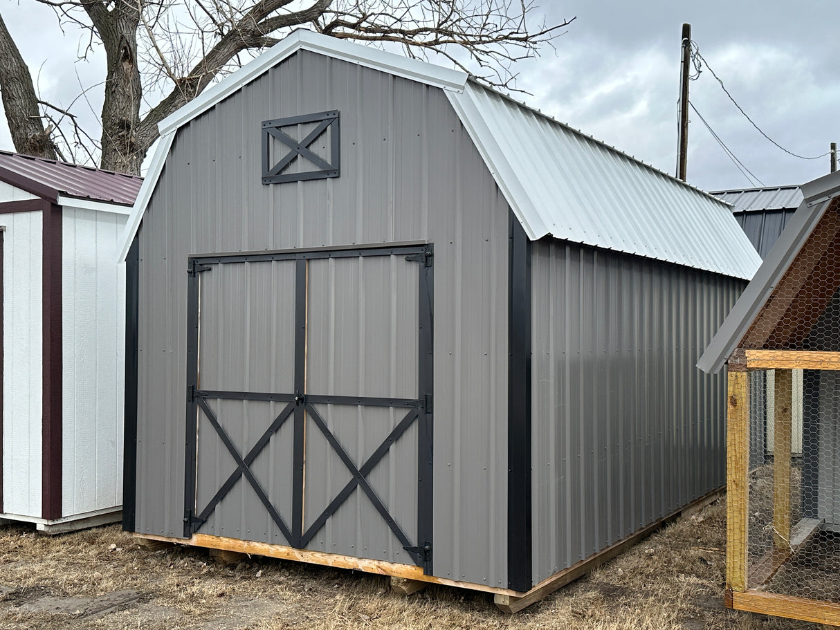 SOLD 10x20 Lofted Barn w/Metal Siding - Columbus Nebraska. | NE Sheds