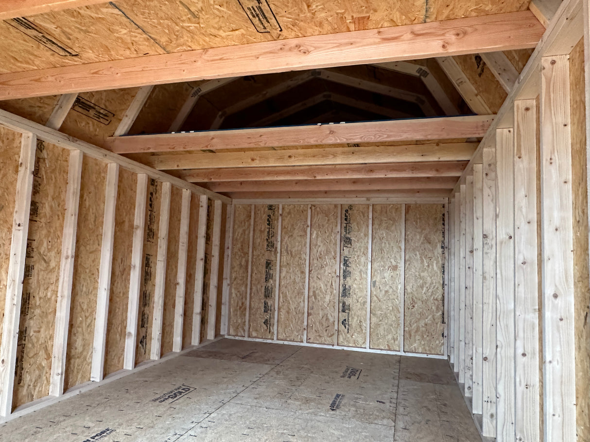 SOLD 10x20 Lofted Barn w/Metal Siding - Columbus Nebraska. | NE Sheds