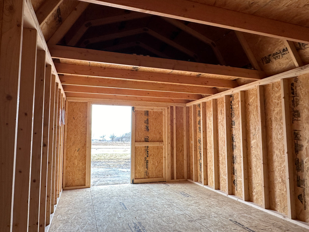 SOLD 10x20 Lofted Barn w/Metal Siding - Columbus Nebraska. | NE Sheds