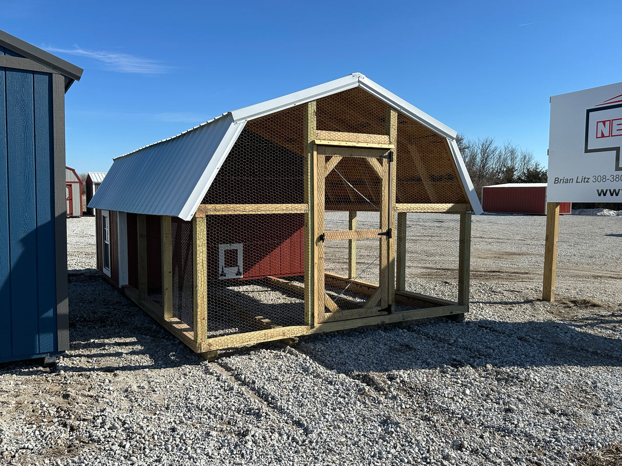 SOLD 12x20 Chicken Coop - Hampton Nebraska | NE Sheds