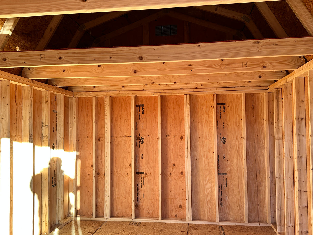 SOLD 10x16 Lofted Barn - Hampton Nebraska | NE Sheds