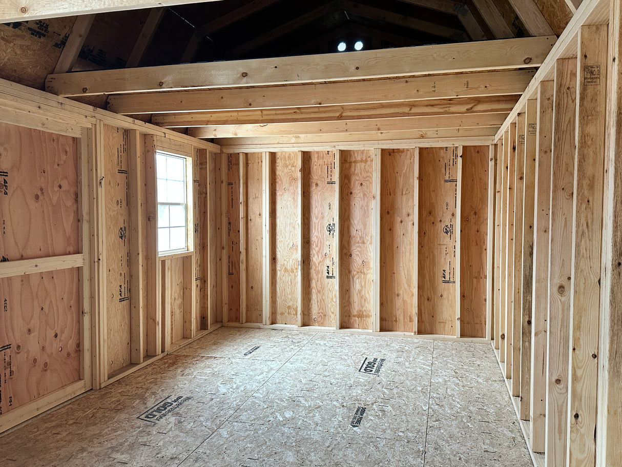 SOLD 10x20 Lofted Garden Shed - Red Cloud Nebraska Location | NE Sheds