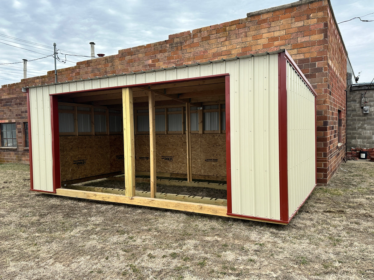 SOLD 12x20 Loafing Shed - Red Cloud Ne. Location | NE Sheds