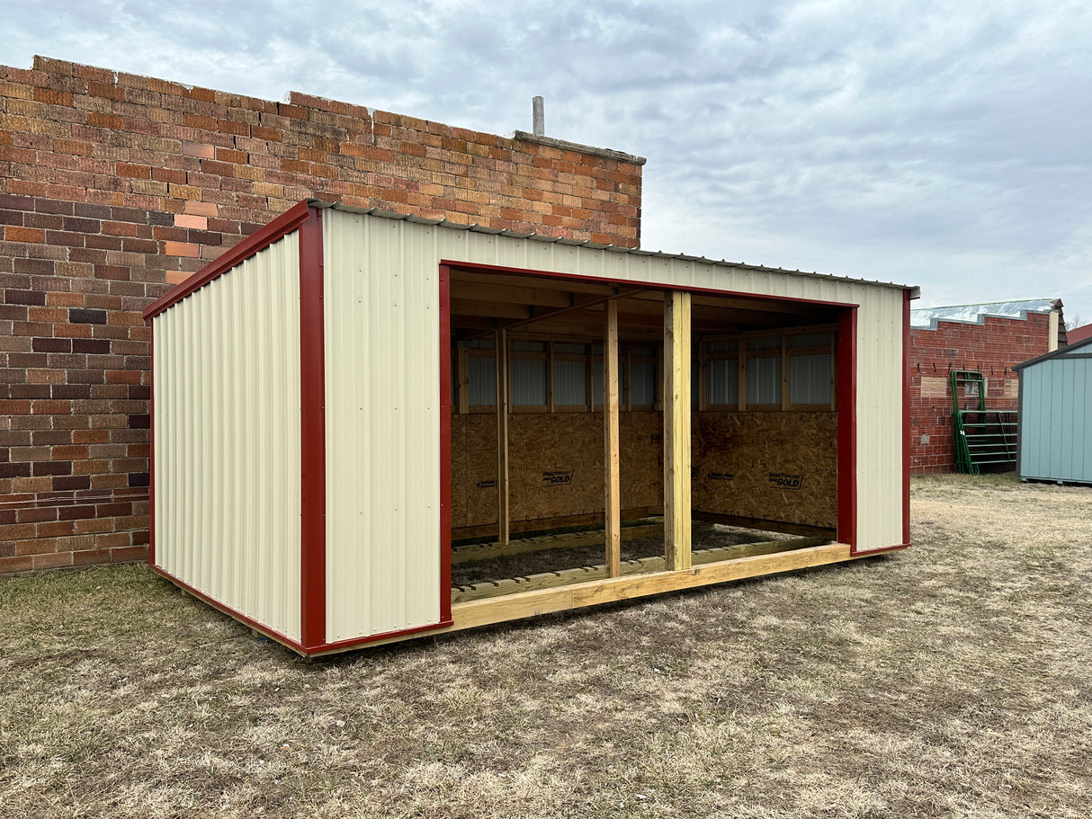 SOLD 12x20 Loafing Shed - Red Cloud Ne. Location | NE Sheds