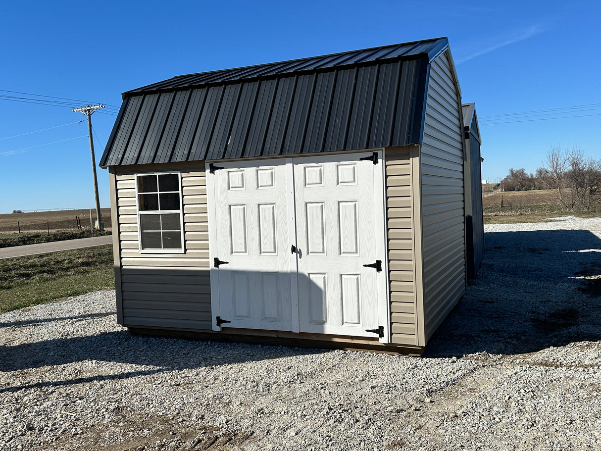 SOLD 10x12 Lofted Garden Shed - Hampton Ne. Location | NE Sheds