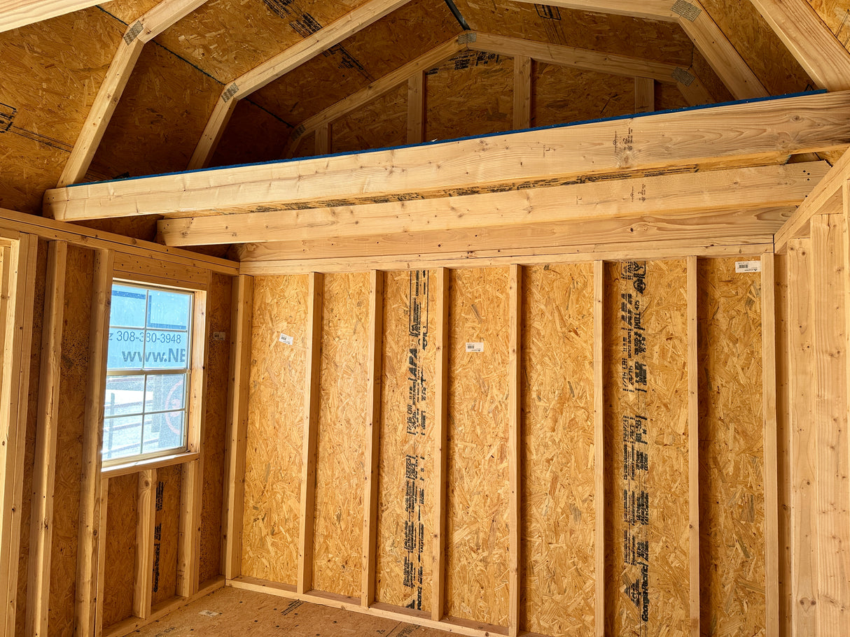 SOLD 10x12 Lofted Garden Shed - Hampton Ne. Location | NE Sheds