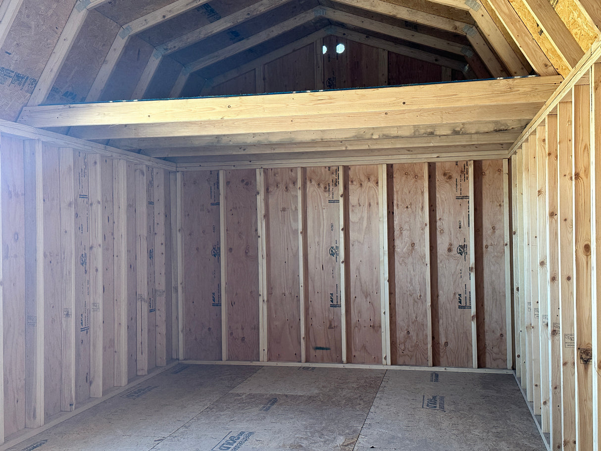 SOLD 12x24 Lofted Garage - Grand Island Nebraska | NE Sheds