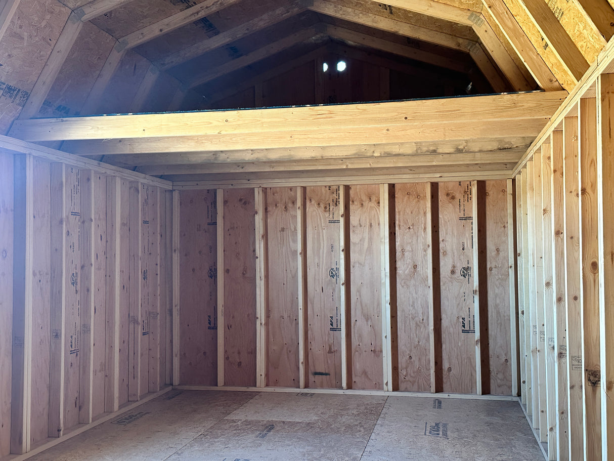 SOLD 12x24 Lofted Garage - Grand Island Nebraska | NE Sheds