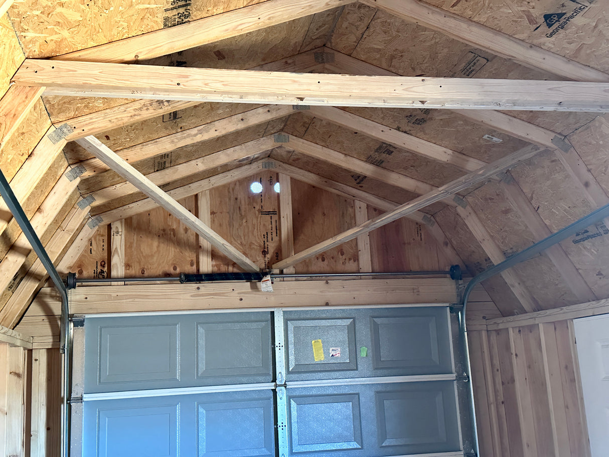 SOLD 12x24 Lofted Garage - Grand Island Nebraska | NE Sheds