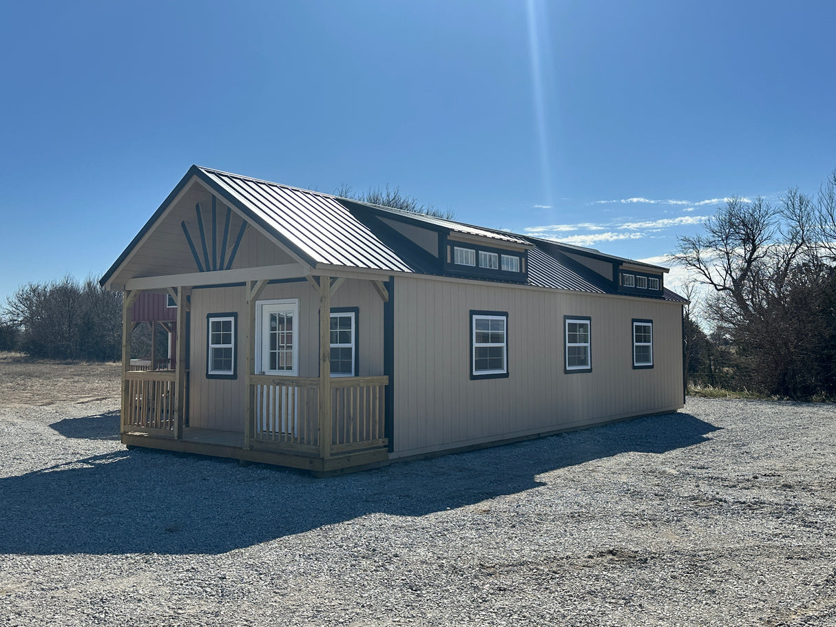 SOLD 16x40 Swiss Cabin - Hampton Ne. Location | NE Sheds