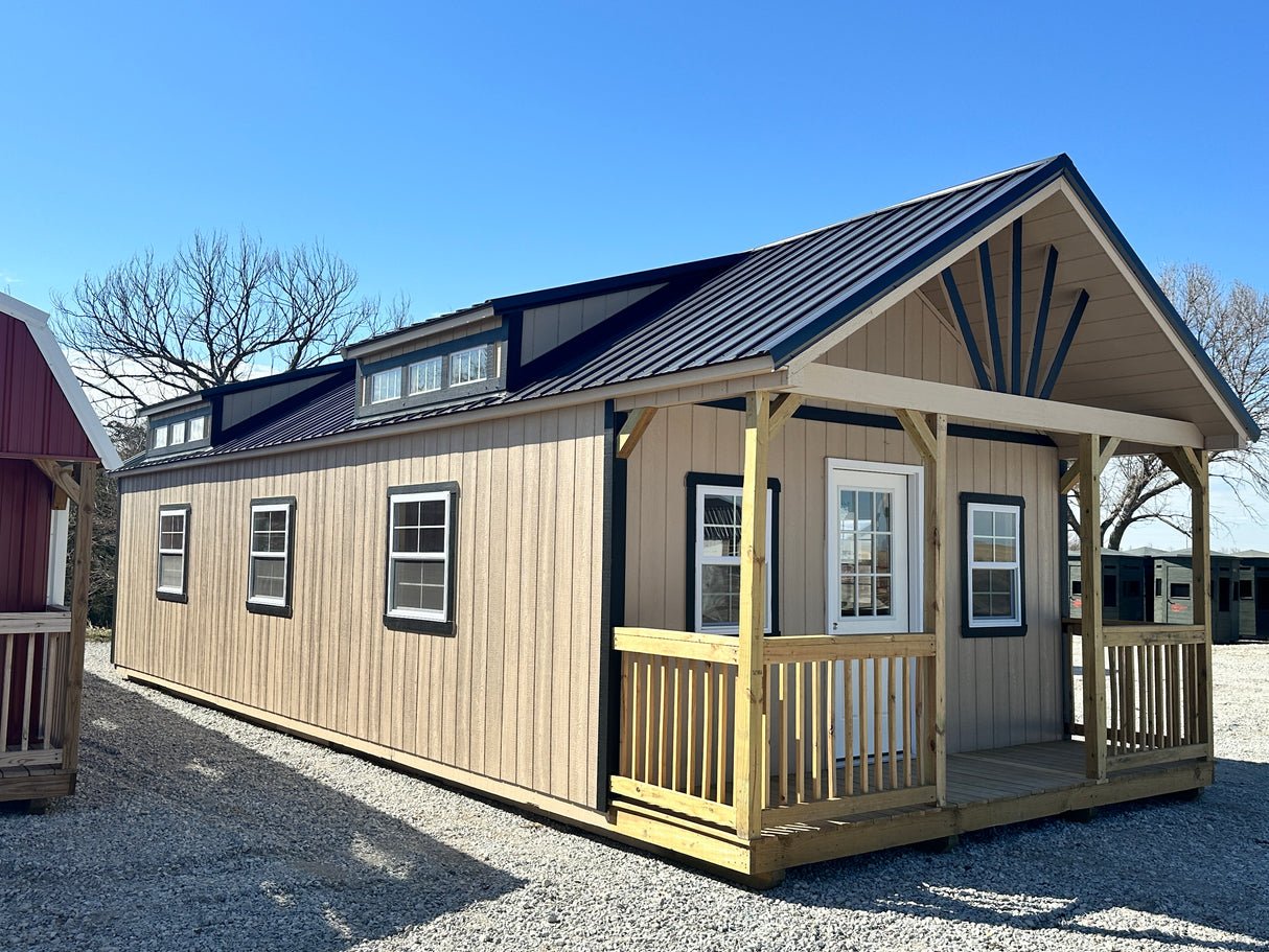 SOLD 16x40 Swiss Cabin - Hampton Ne. Location | NE Sheds