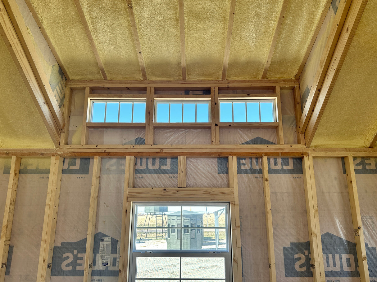 SOLD 16x40 Swiss Cabin - Hampton Ne. Location | NE Sheds