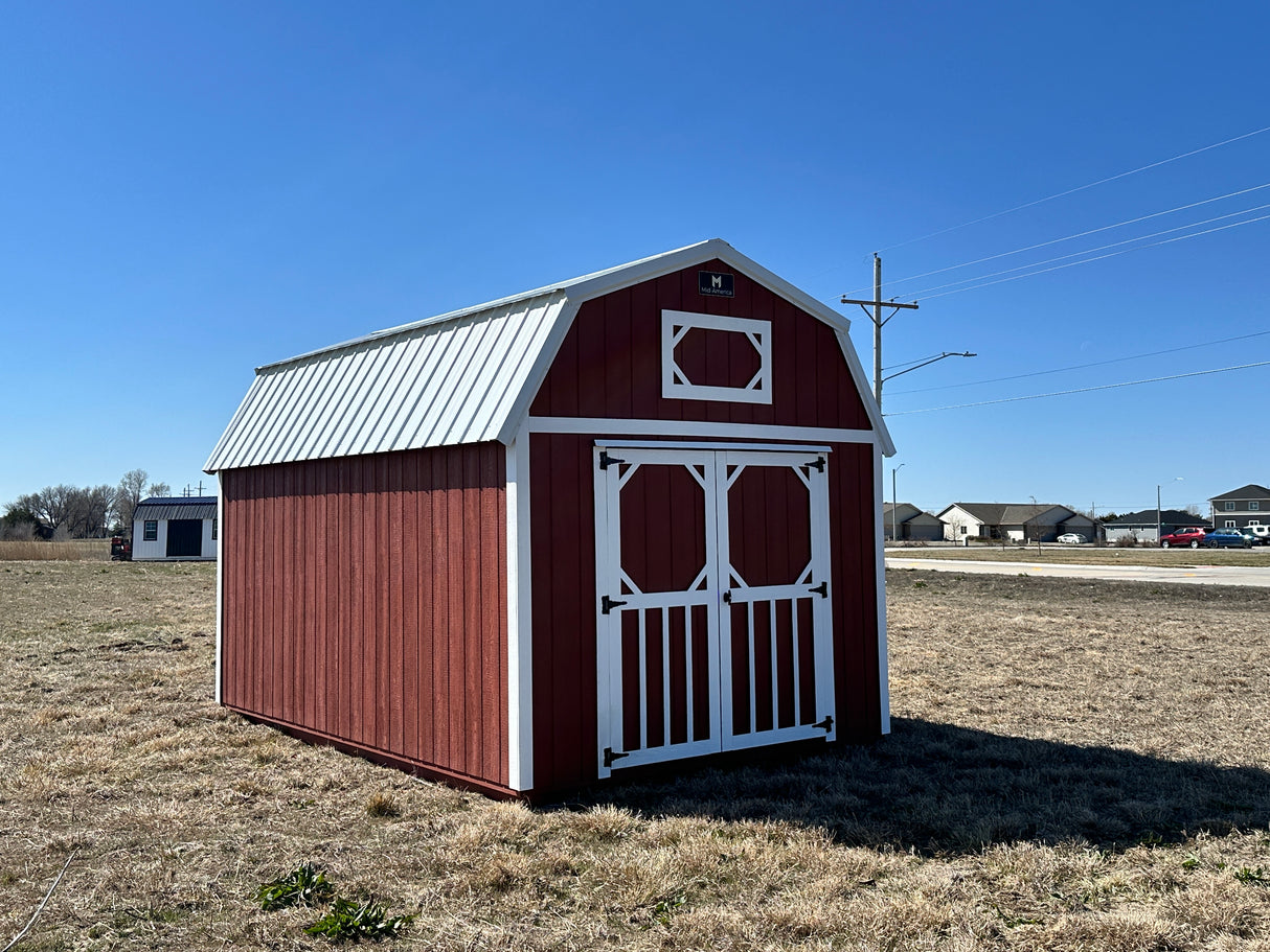 SOLD 10x16 Lofted Barn - Grand Island, Nebraska Location | NE Sheds