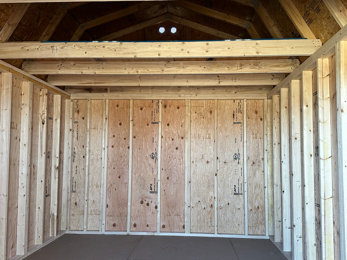 SOLD 10x16 Lofted Barn - Grand Island, Nebraska Location | NE Sheds