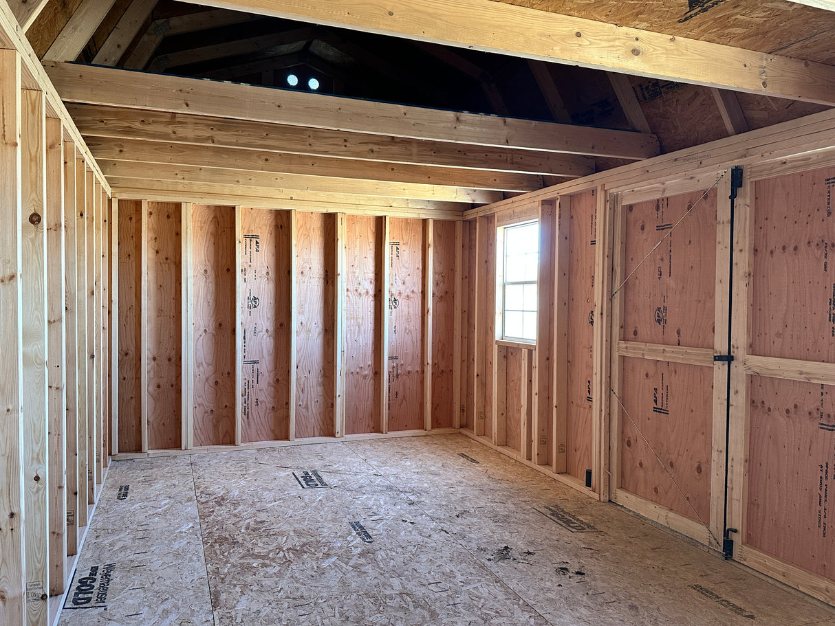 SOLD 10X20 Lofted Garden Shed - Grand Island, Nebraska Location | NE Sheds