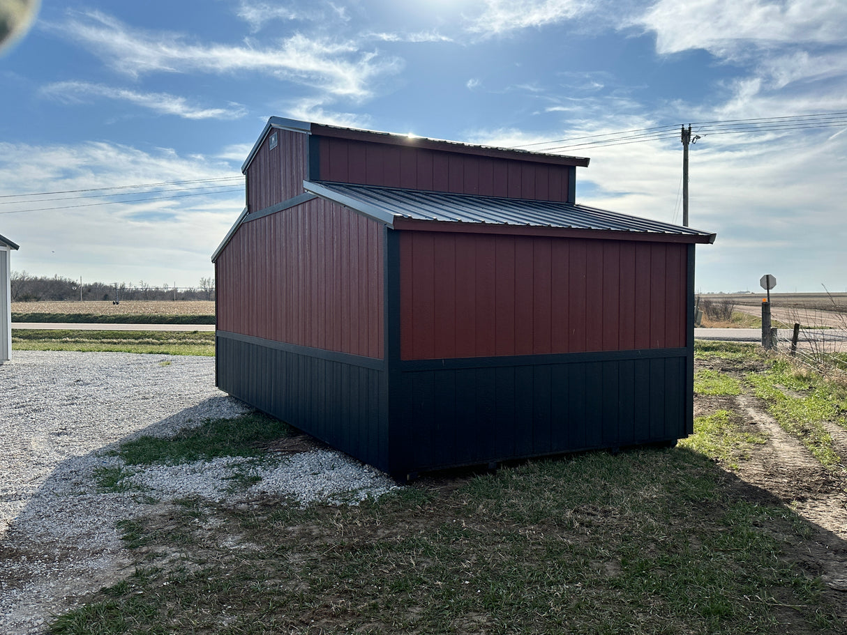 Sold 20x12 Country Barn - Hampton, Nebraska Location | NE Sheds