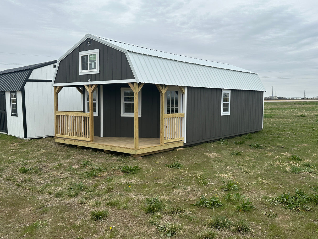 Sold 14x32 Deluxe Cabin - Grand Island Location | NE Sheds