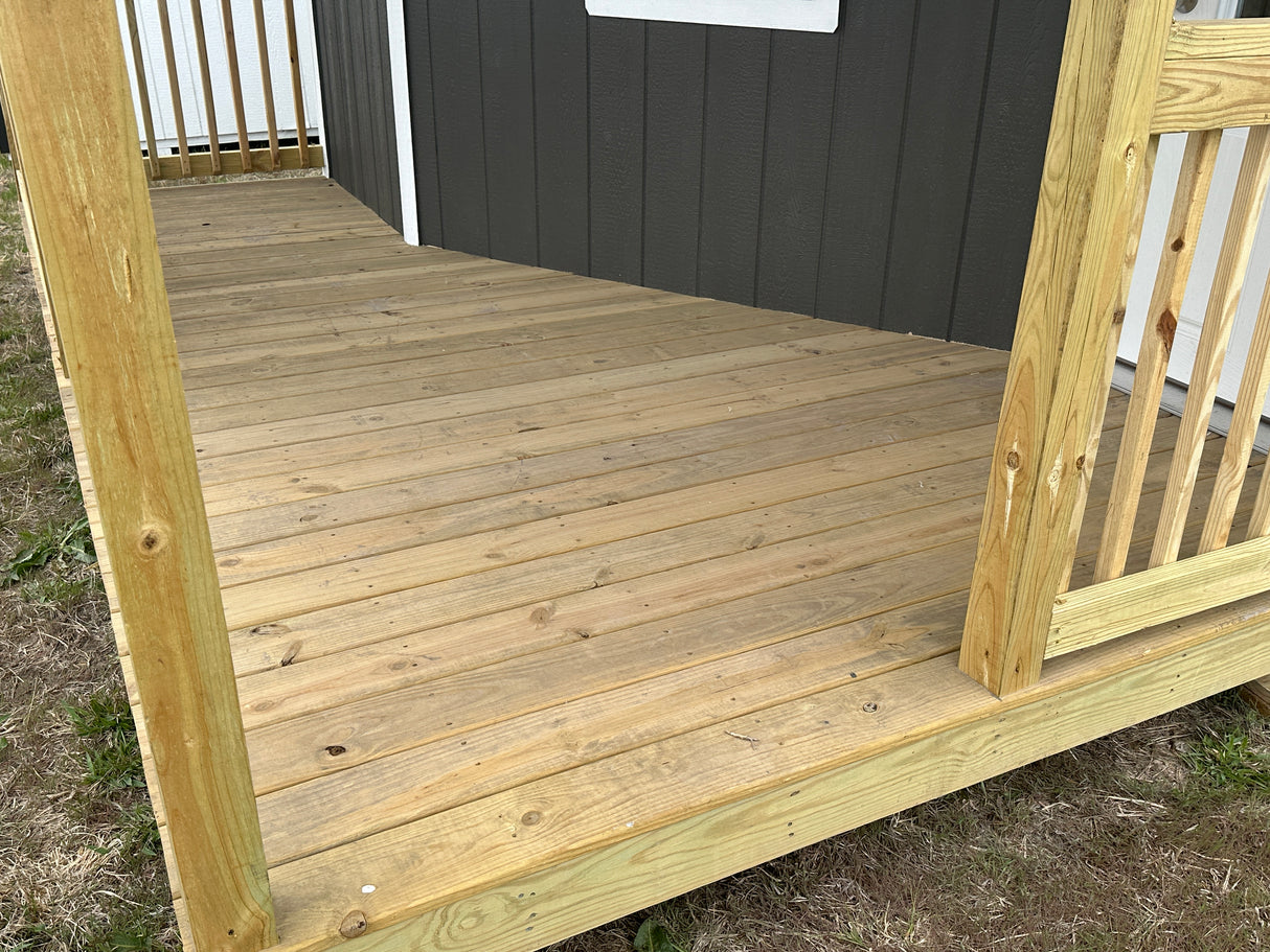 Sold 14x32 Deluxe Cabin - Grand Island Location | NE Sheds