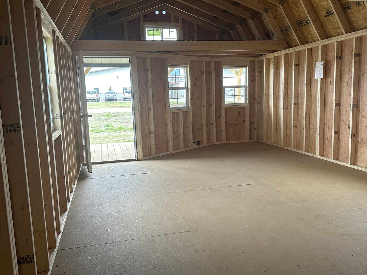 Sold 14x32 Deluxe Cabin - Grand Island Location | NE Sheds