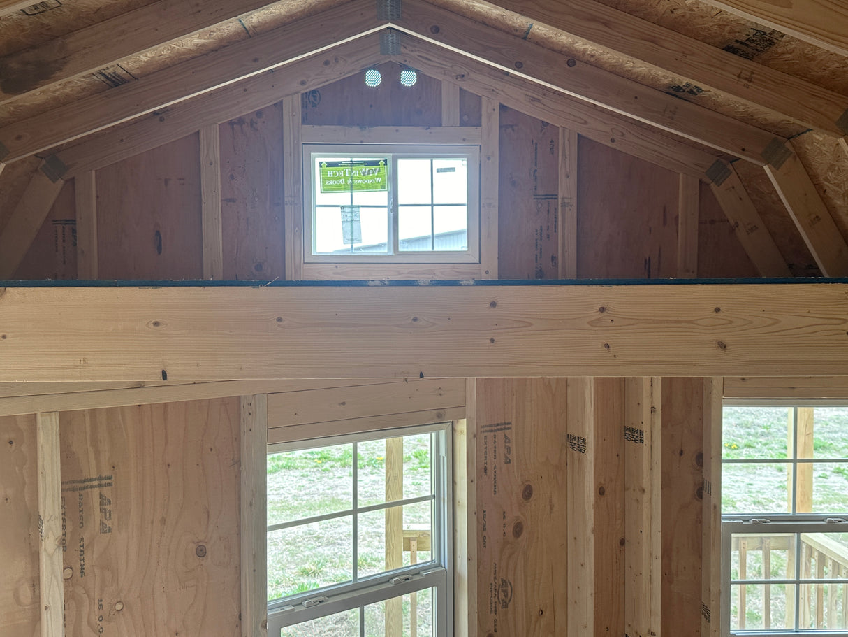 Sold 14x32 Deluxe Cabin - Grand Island Location | NE Sheds