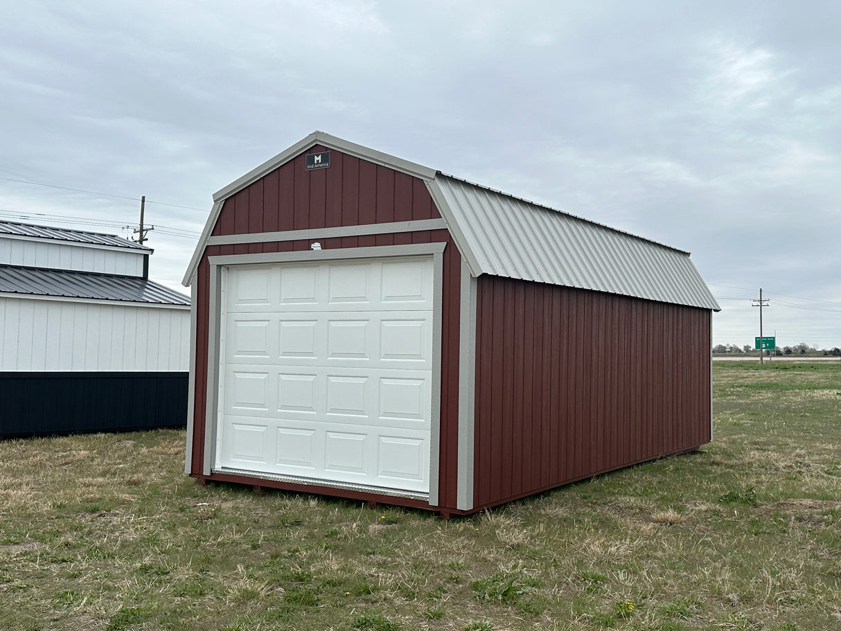 SOLD 12x24 Lofted Garage - Grand Island Nebraska | NE Sheds