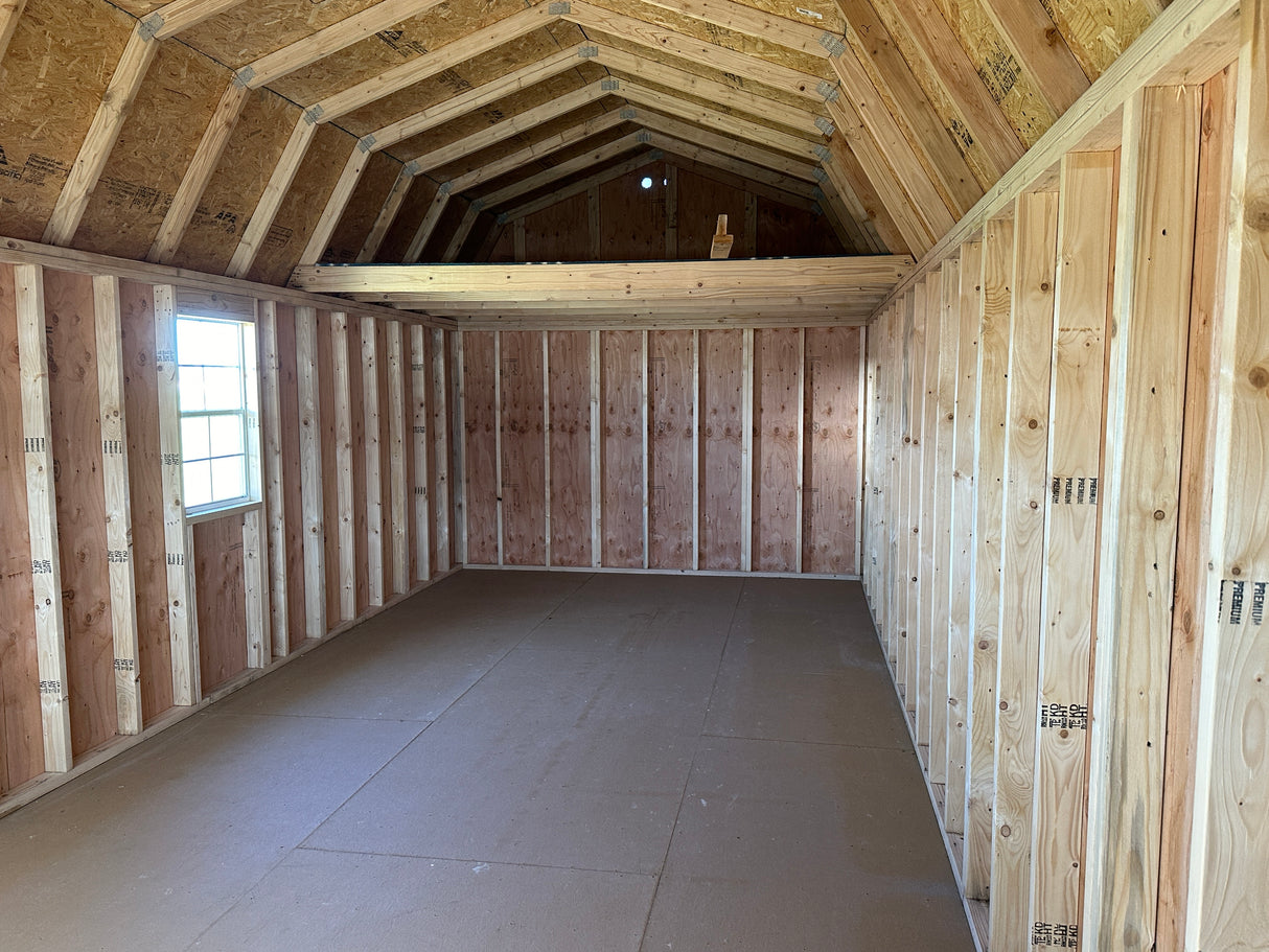 SOLD 12x28 Lofted Garage - Grand Island Nebraska | NE Sheds