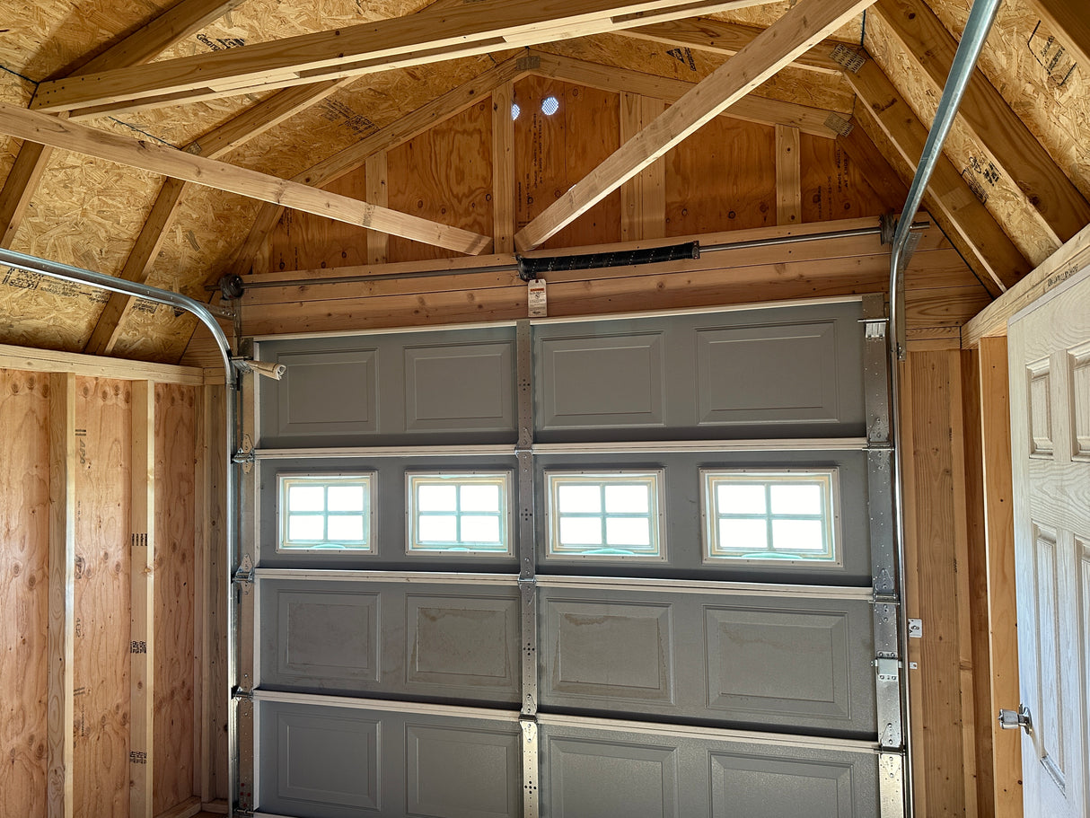 SOLD 12x28 Lofted Garage - Grand Island Nebraska | NE Sheds