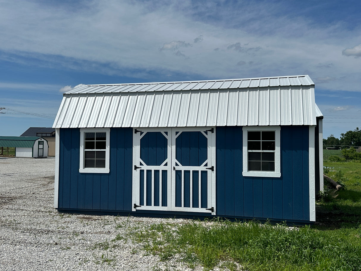 SOLD 10x20 Lofted Garden Shed - Hampton Nebraska | NE Sheds