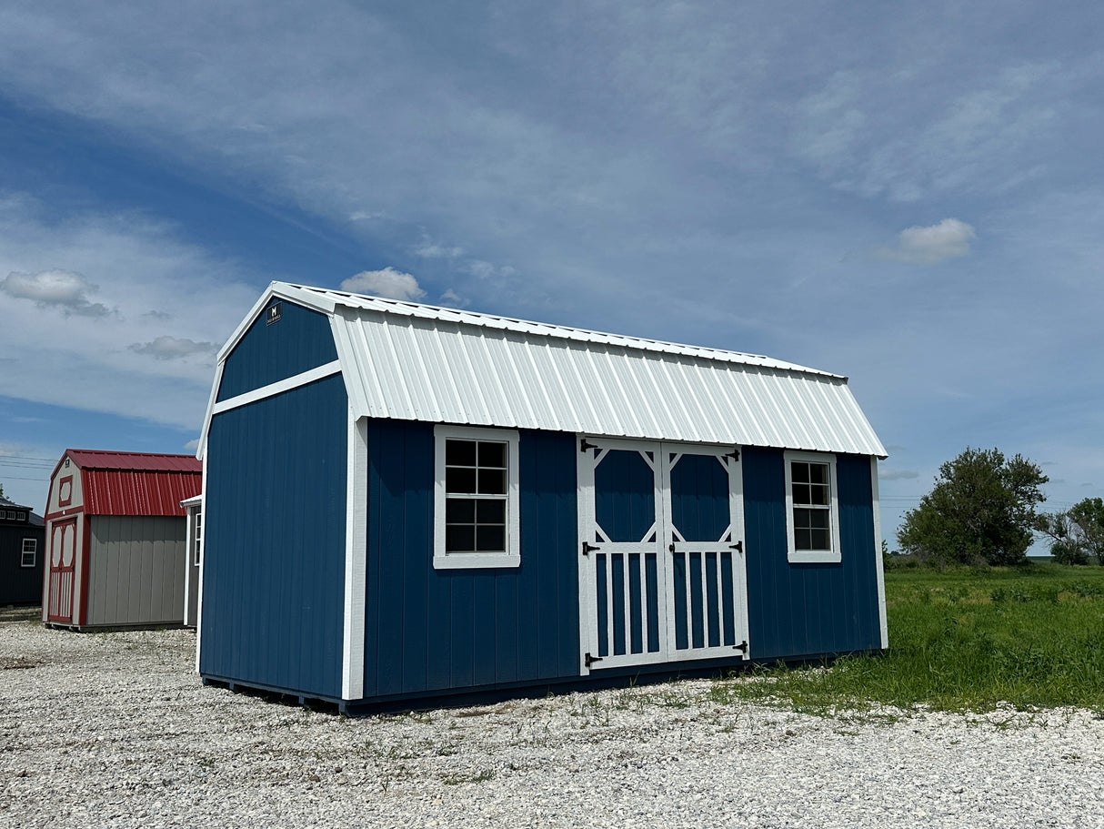 SOLD 10x20 Lofted Garden Shed - Hampton Nebraska | NE Sheds