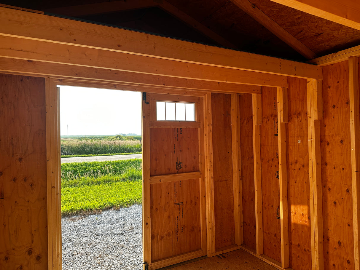 SOLD 10x12 Lofted Utility - Hampton Nebraska Location | NE Sheds