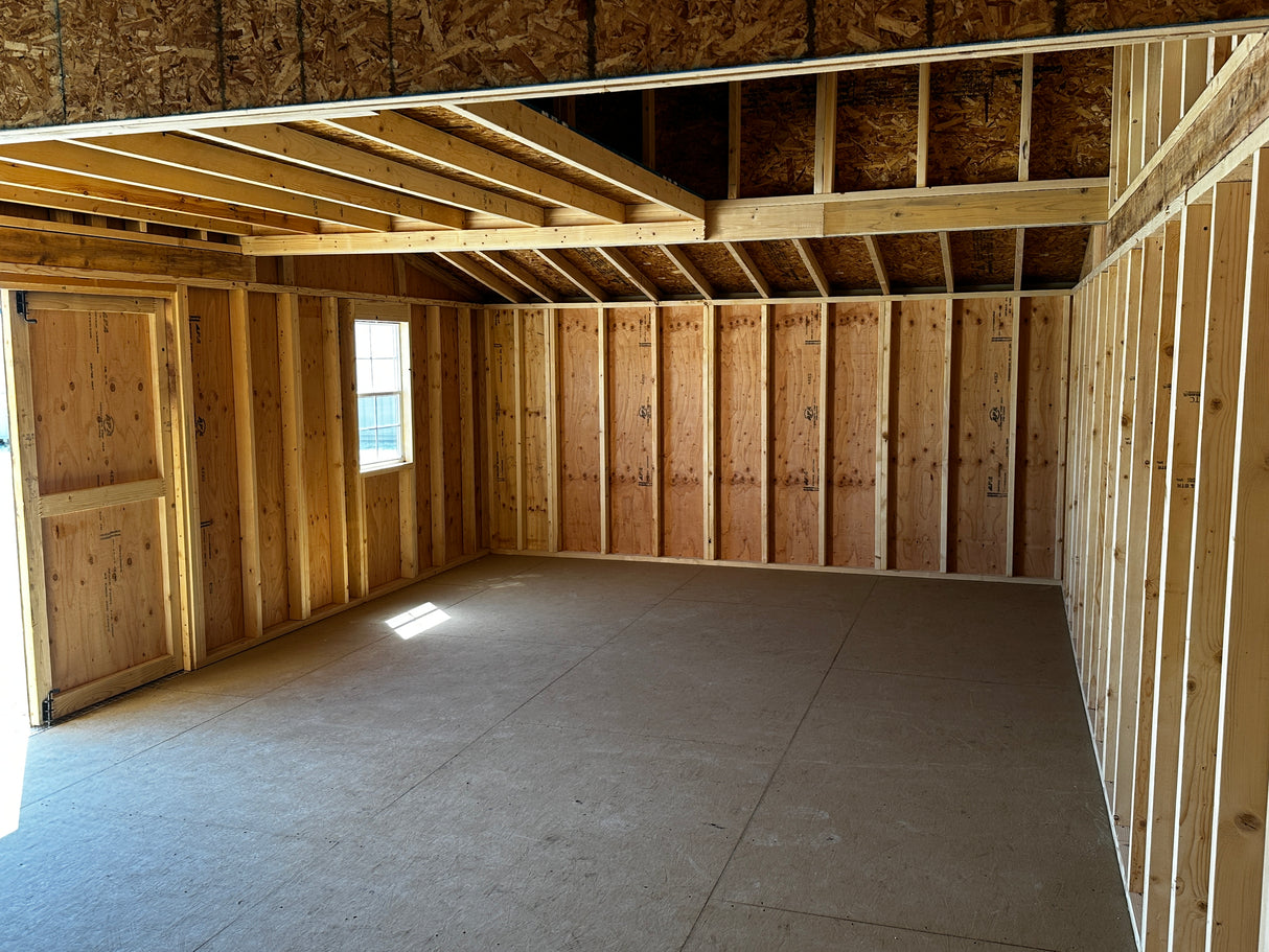 SOLD 28x14 Country Barn - Hampton Nebraska Location | NE Sheds