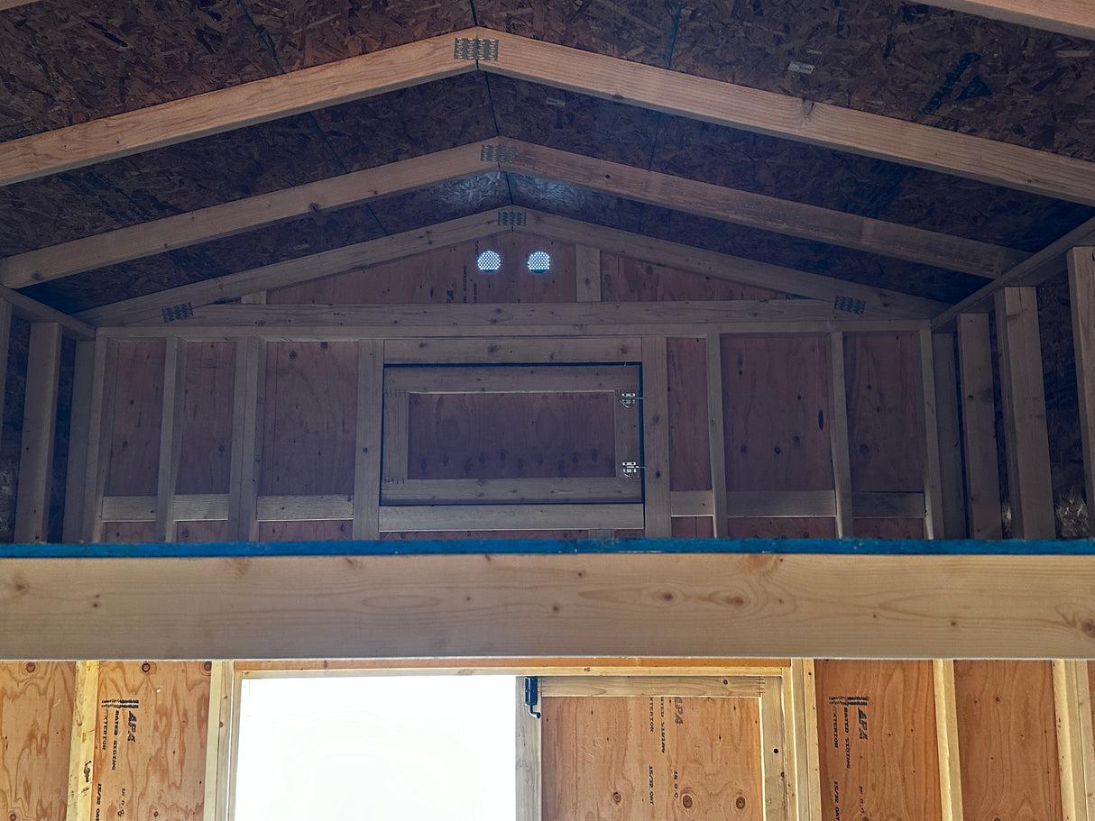 SOLD 28x14 Country Barn - Hampton Nebraska Location | NE Sheds