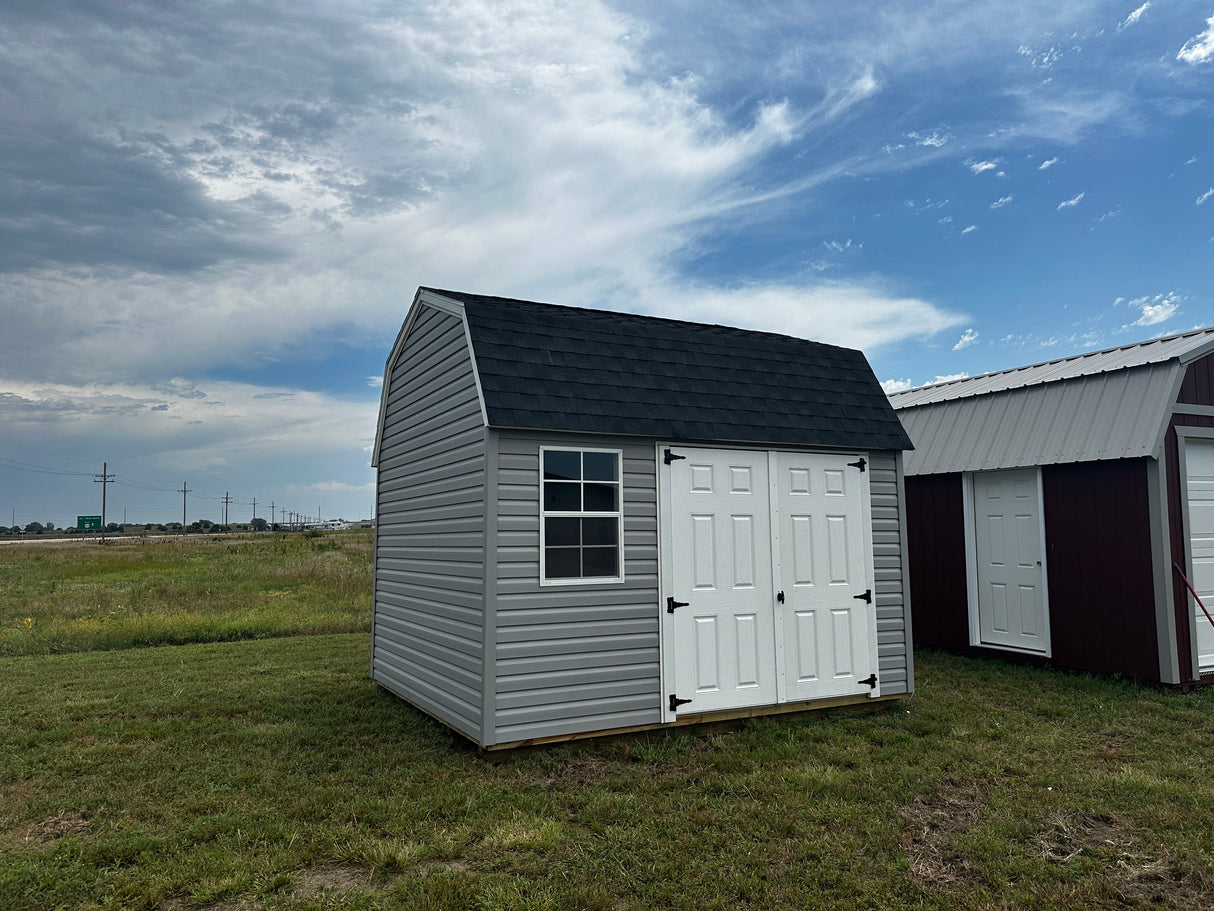 SOLD 10x12 Lofted Garden Shed - Grand Island Nebraska | NE Sheds