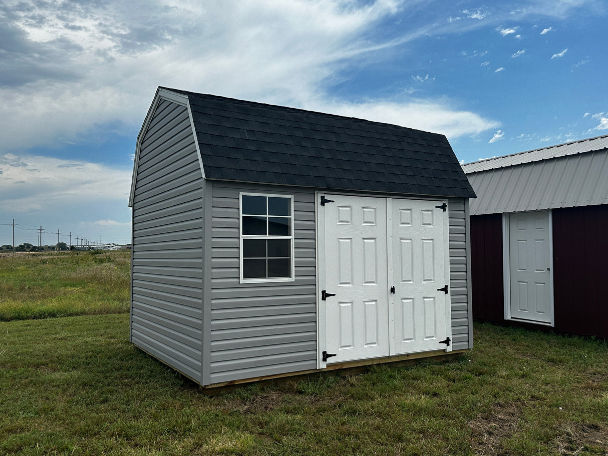 SOLD 10x12 Lofted Garden Shed - Grand Island Nebraska | NE Sheds