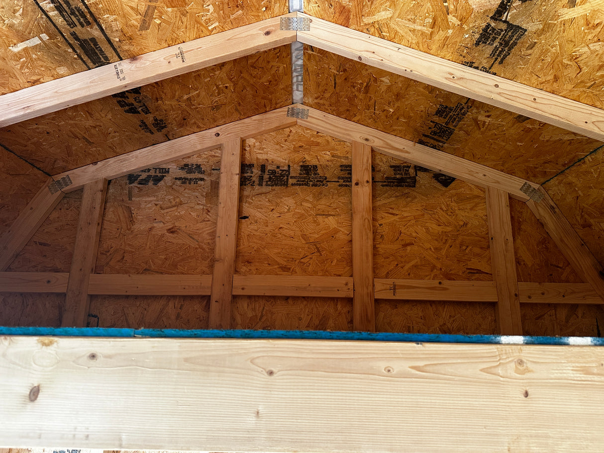 SOLD 10x12 Lofted Garden Shed - Grand Island Nebraska | NE Sheds