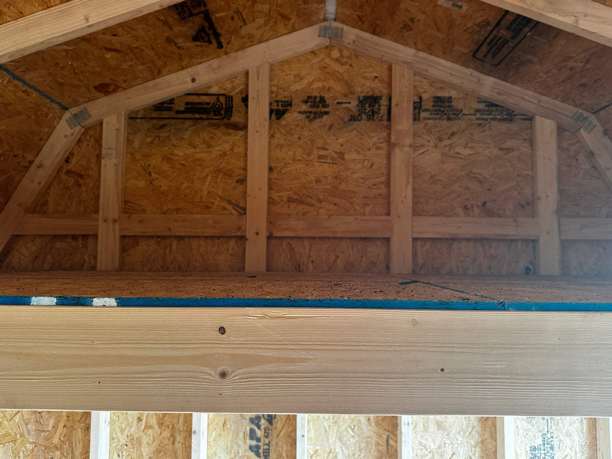 SOLD 10x12 Lofted Garden Shed - Grand Island Nebraska | NE Sheds