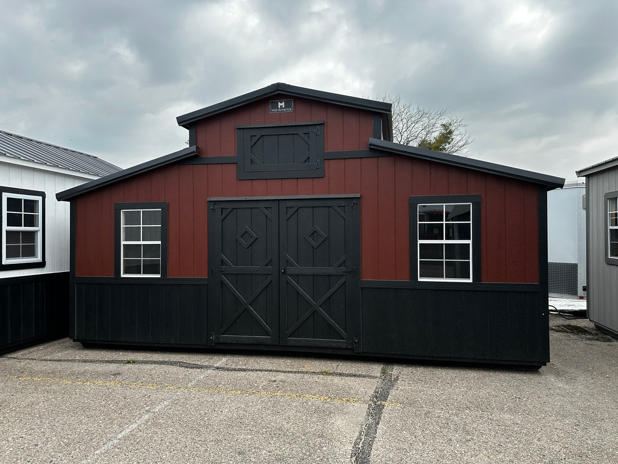 20X12 COUNTRY BARN - NE STATE FAIR SPECIAL | NE SHEDS