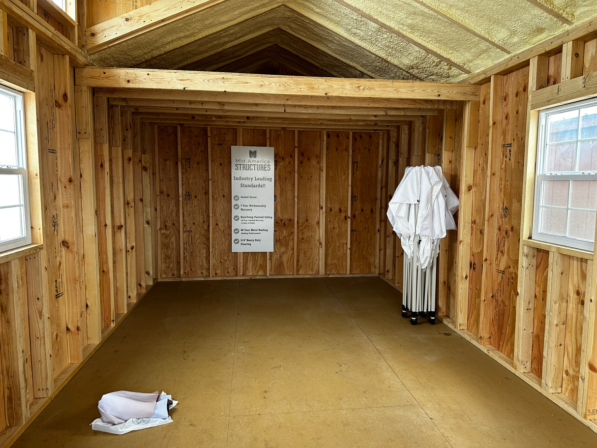 12x28 Swiss Cabin - NE STATE FAIR SPECIAL | NE SHEDS