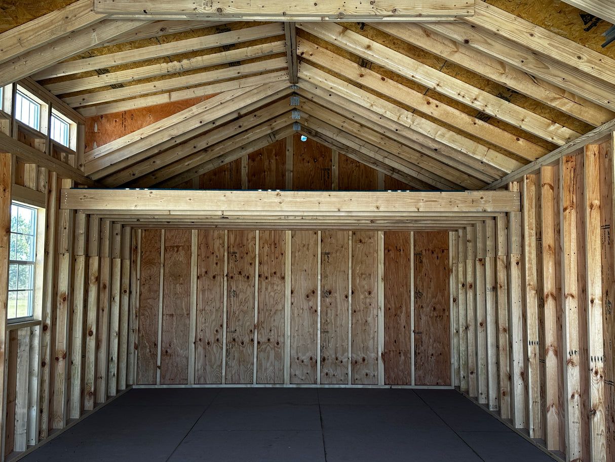 SOLD 14x28 Legacy Garage - Hampton NE Location | NE Sheds