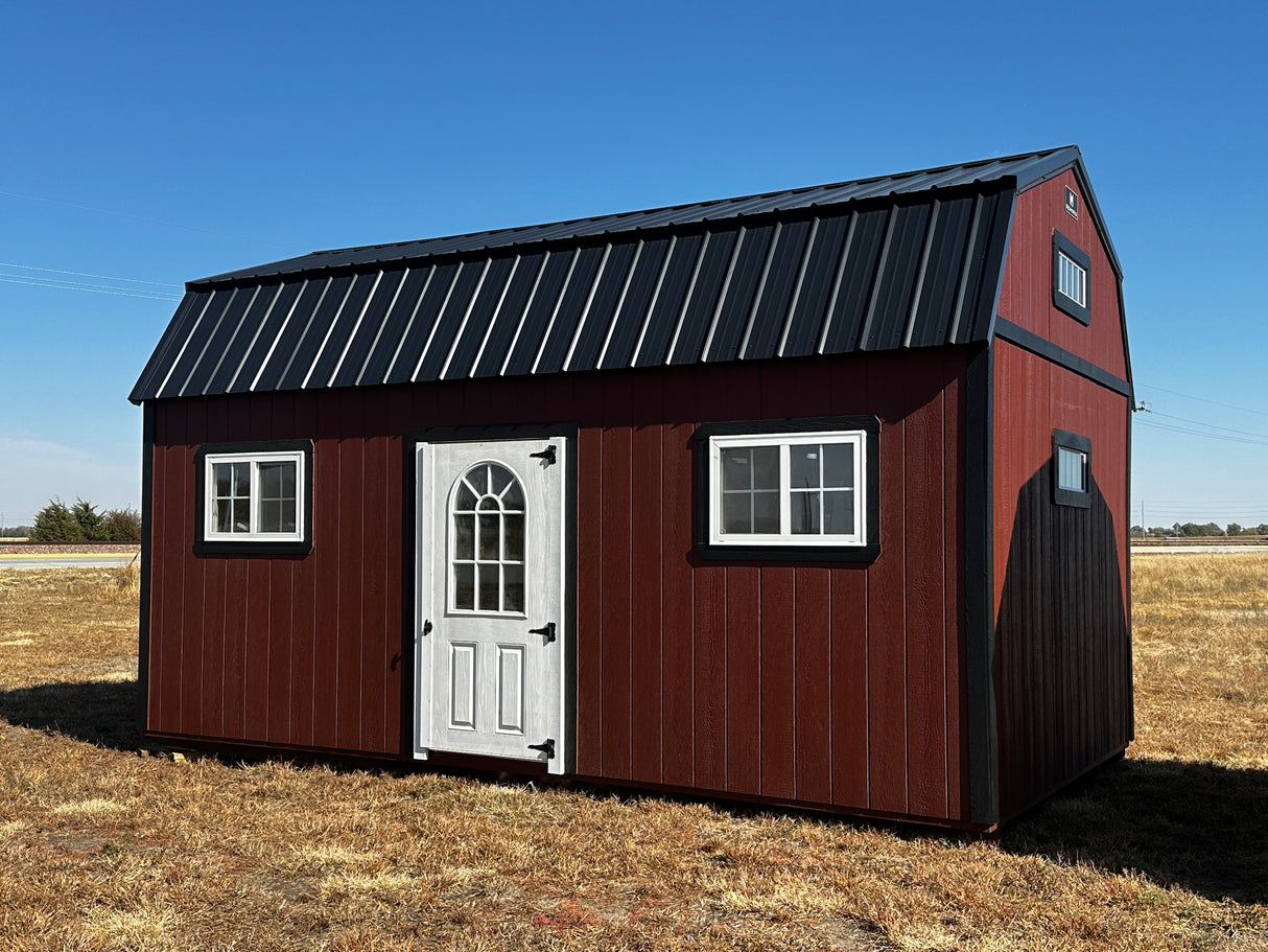 12x20 Lofted Garden Shed - Grand Island, Nebraska | NE Sheds